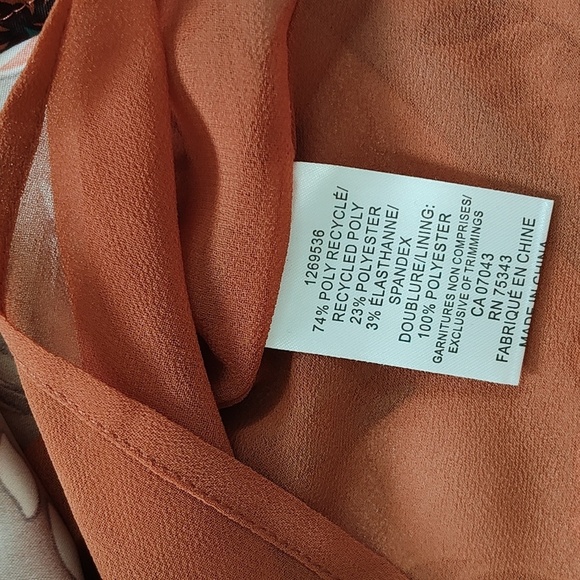 New House of Harlow Fall Color Dress Size M - Picture 13 of 15